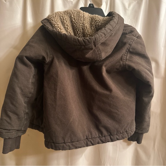 Canada Weather Gear Dark Brown Hooded Kids Jacket - Picture 9 of 10